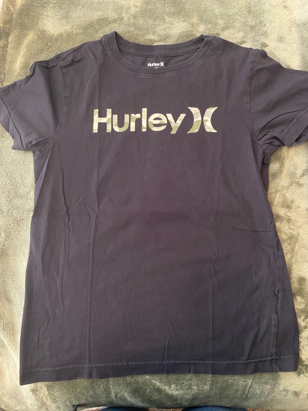 Hurley Kids Camo Logo Short-Sleeve Tee